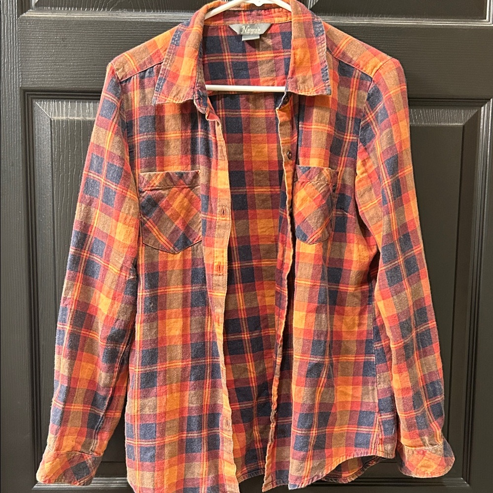Natural Reflections Multicolor Checkered Shirt